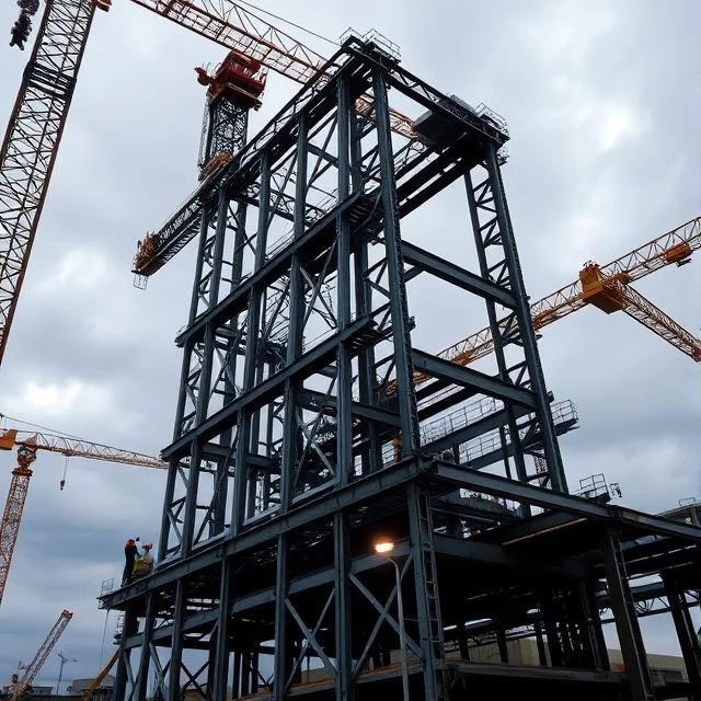 Lắp Dựng Kết Cấu Thép An Toàn, Nhanh Chóng